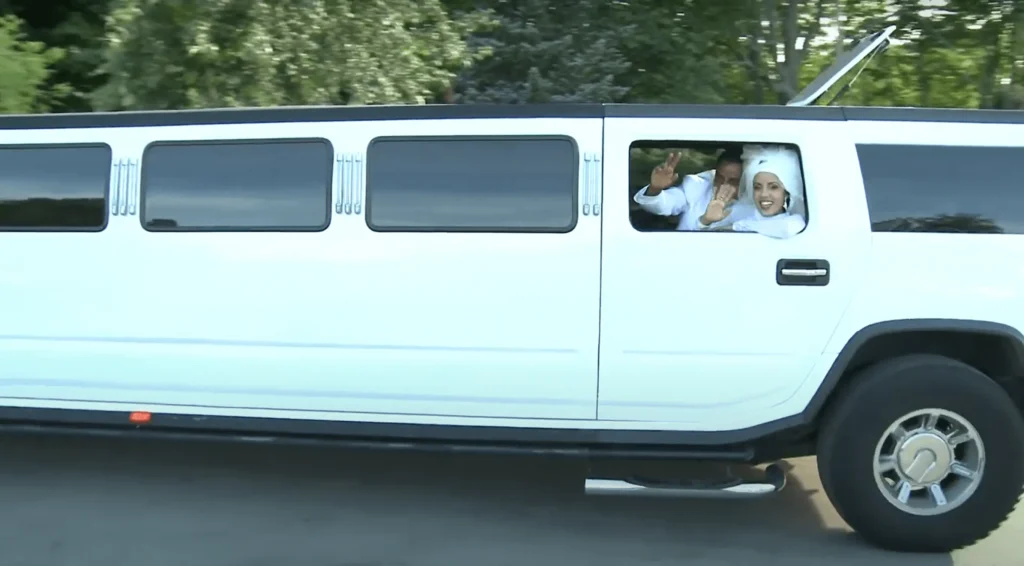 Bride & Groom Limos